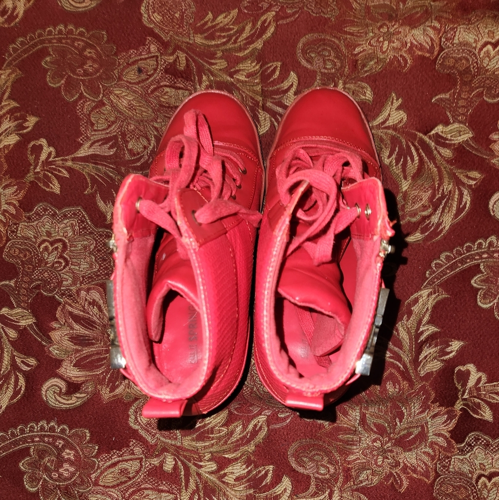 Women wedge sneakers